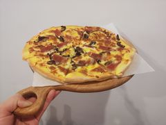 意大利腌肉香菇比萨-LUCCA卢卡西班牙海鲜饭(远洋广场店)