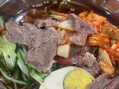-吉林延边牛肉汤饭，大冷面