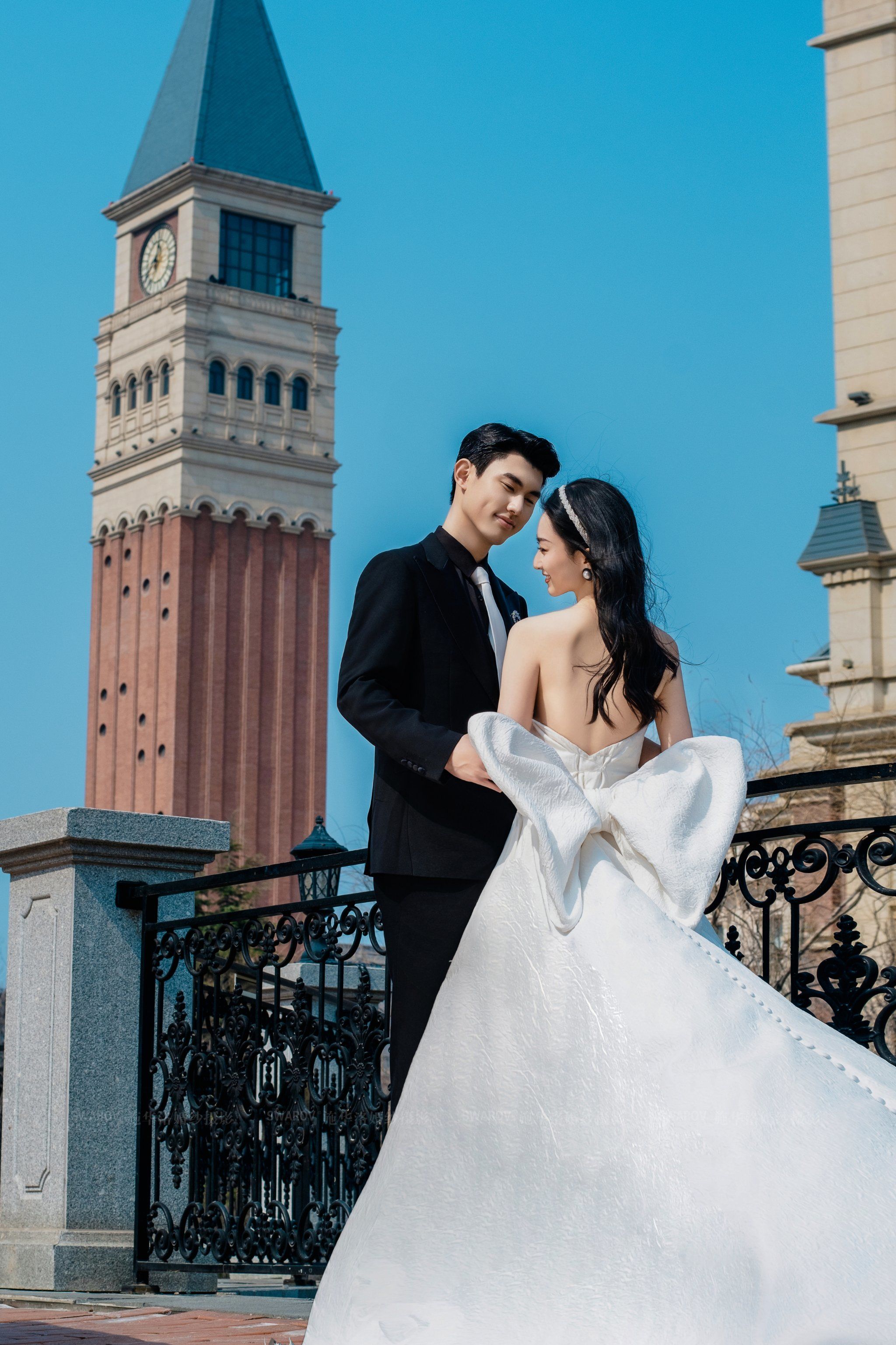 不用出国在大连就可以拍欧式风格的婚纱照