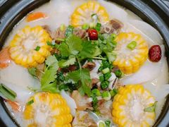 清汤羊肉煲-绿茶餐厅(天津天河城店)