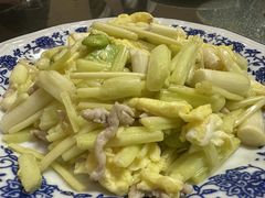 茭儿菜炒鸡蛋-广迎居老正兴菜馆