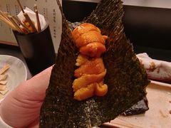 海胆手卷-鳥喜Toriki怀石烧鸟料理