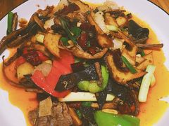 椒香炒牛肚牛舌-十三式重庆江湖菜(金茂览秀城店)
