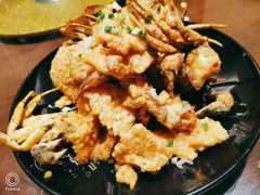 咸蛋黄焗螃蟹-一棠龙虾•王牌虾球(楚河汉街店)