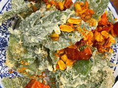 面拖桑树叶-天台徐家小吃