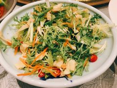 苦菊油豆皮-渔公码头·九龙湾国际饭店