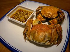 清蒸大闸蟹-丁记盐蘸牛肉·新杭菜(河东路店)