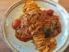 金枪鱼辣番茄奶油天使面-魏斯理汉堡(西安沣东吾悦店)