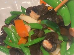 蜜豆山药炒虾仁-局气 烤鸭·北京菜(光华路店)