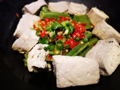 苋菜梗蒸臭豆腐-大牌大·传统杭帮菜(湖滨店)