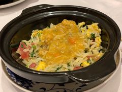 锅烧蟹粉茼蒿菜饭-Yan Ting 宴庭中餐厅(上海静安瑞吉酒店)