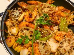 干锅香辣虾-渝蛙馆(新百店)
