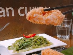 秘制虾酱炒空心菜-帕蓝·暹罗料理(曲阳店)