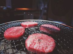 厚切牛舌-不倒翁炭火烧肉(永安里店)