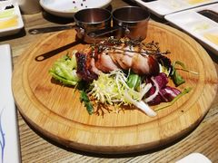 炭烧猪颈肉-小大董·烤鸭(凤凰汇店)