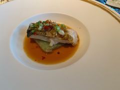 双椒黄瓜白鲑鱼-金轩中餐厅 Jin Xuan(浦东丽思卡尔顿酒店)