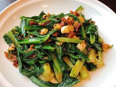 豆豉鲮鱼炒油麦菜-滋粥楼·顺德菜海鲜茶点(方舟店)