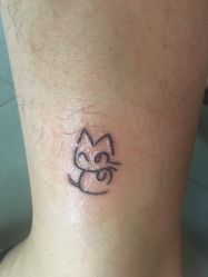 脚踝-墨無界刺青TATTOO