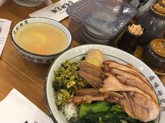 鹅肉拼猪手饭-狮头牌卤味研究所·卤味饭(花城汇南区店)