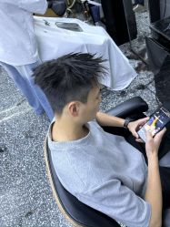 -藤野造型专业烫染接发