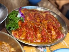 -明洞阿姨·韩式酱蟹烤肉·创意料理(三元桥店)