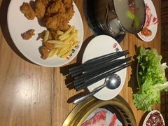 -韩京炭火烤肉自助料理(柯桥万达店)
