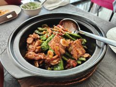 砂煲肉片烧芸豆-粤尚腾香居中餐厅(首都机场希尔顿店)