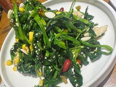 八宝拌菠菜-小杨烤肉·陕西烧烤·陕西地方菜(东新街【永兴坊】店)