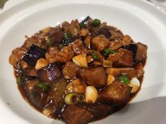 茄子鸡丁煲-老客站酒楼(金花南路店)