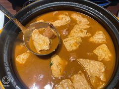 老汤豆腐炖黑猪大肠头-巧庆楼·茶膳