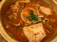 海鲜豆腐锅-金北顺大锅家(신사본점)