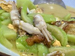 丝瓜蛏子炒蛋-沪依小酒馆心意菜