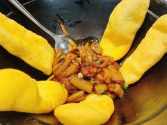 地锅茄子-洪福龙虾