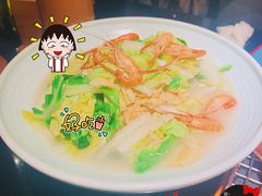 腐皮青菜-老头儿油爆虾·知味杭州(爱琴海购物中心)