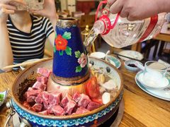 景泰蓝铜锅-庭院·冰煮羊·北京涮肉(西单店)