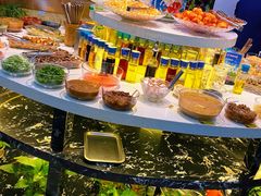 自助调料区-草原饭店火锅