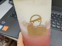 无花果桃子酪酪-LELECHA乐乐茶(上海五角场万达广场店)