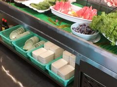 自助取餐区-三千里韩式炭火烤肉(南八马路店)