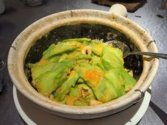 咸蛋黄啫苦瓜煲-惠食佳(滨江大公馆店)
