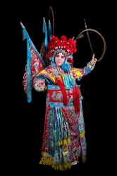 -胭脂猫京剧摄影