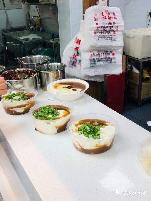 筋饼豆腐脑一绝豆腐脑图片