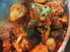 招牌蛙锅-老佛爷铜炉蛙锅(海岸城店)