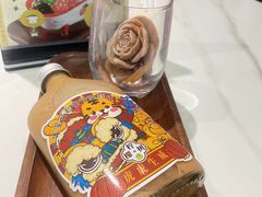 冠军玫瑰冰奶茶-柠檬树茶餐厅(海雅缤纷城店)