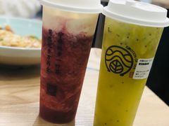 草莓橘香芝士-眷茶(大卫城10楼店)