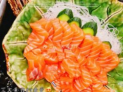 三文鱼刺身-滩万日本料理Nadaman(国贸大酒店)