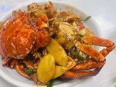 姜葱炒蟹-罗记家常菜(鸿景花园店)