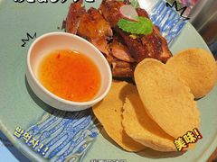 烤鸡配龙虾片-帕蓝·暹罗料理(大学路店)