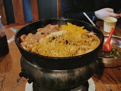 手工切自制酸菜-名扬烤肉(起源店)