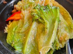 啫啫虾干生菜煲-誉八仙茶室酒楼(新天地店)