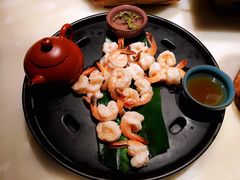 龙井凤尾虾-绿茶餐厅(西单老佛爷店)